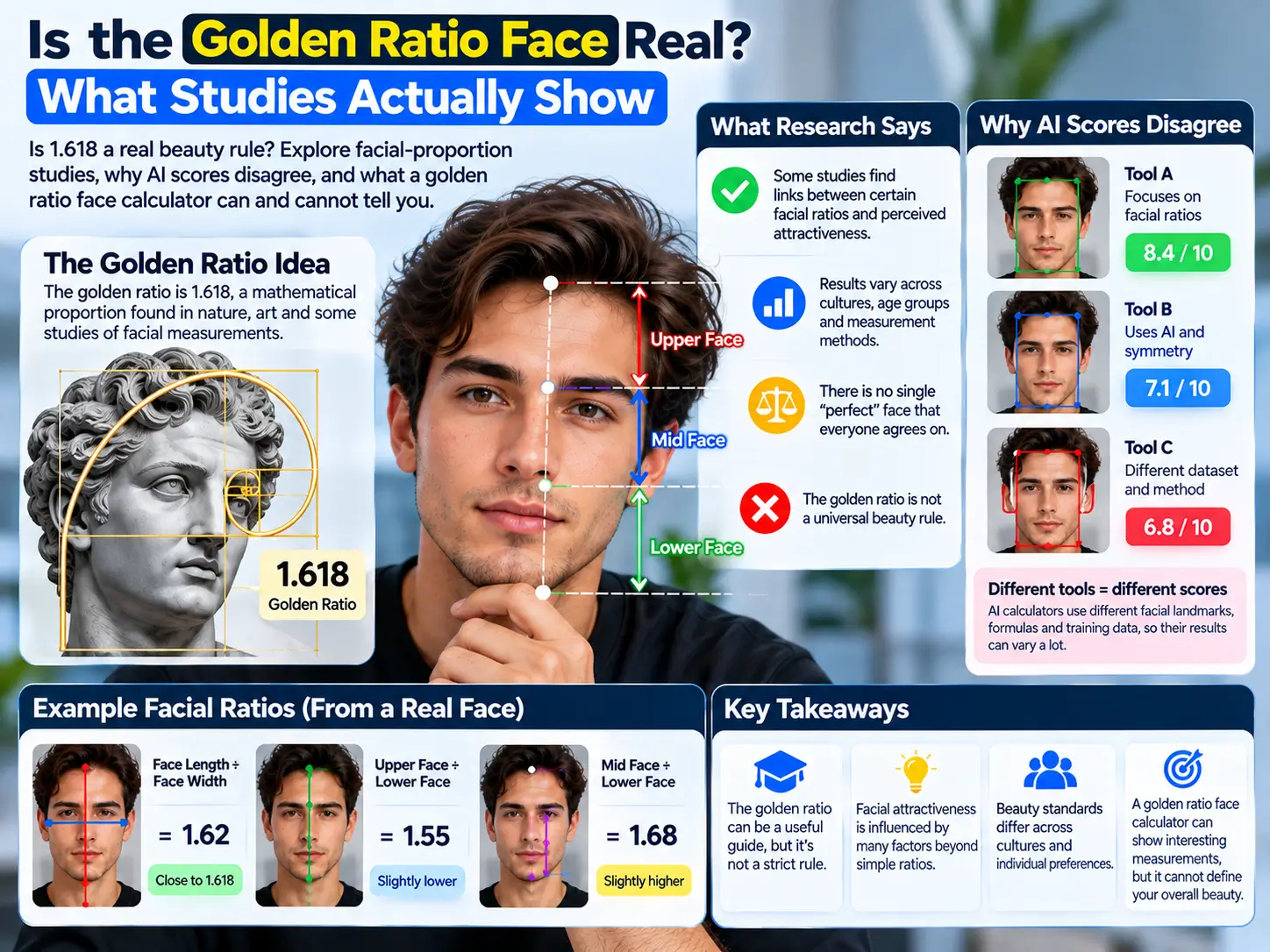 Is the Golden Ratio Face Real? What Studies Actually Show
