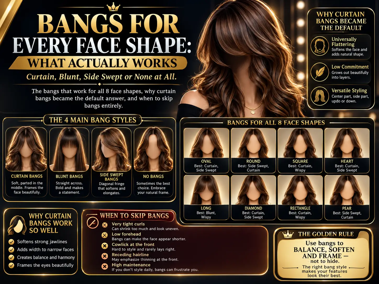 Bangs for Every Face Shape: What Actually Works